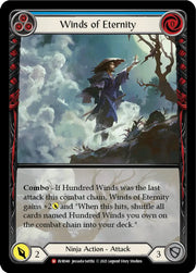Winds of Eternity [Everfest] 1st Edition Extended Art Rainbow Foil - Flesh And Blood Single