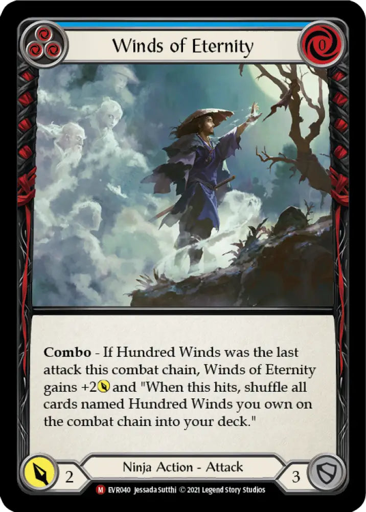 Winds of Eternity [Everfest] 1st Edition Normal - Flesh And Blood Single