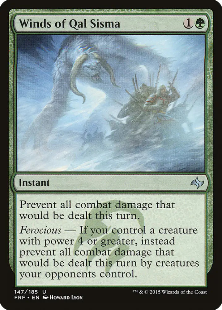Winds of Qal Sisma [Fate Reforged] - MTG Single