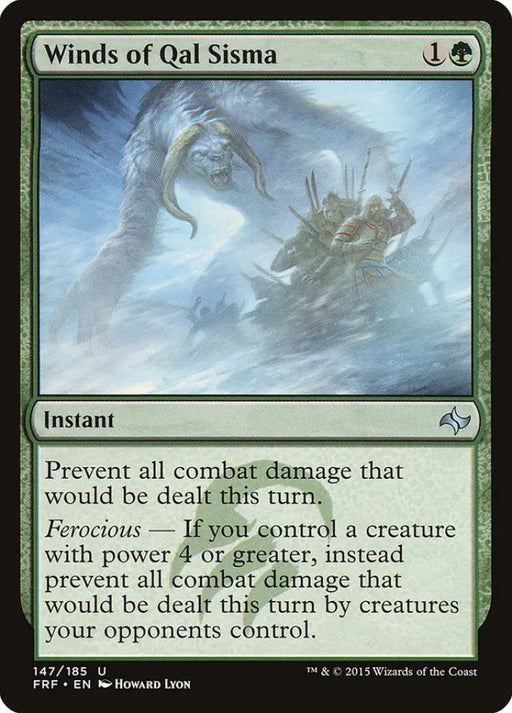 Winds of Qal Sisma [Fate Reforged] - MTG Single