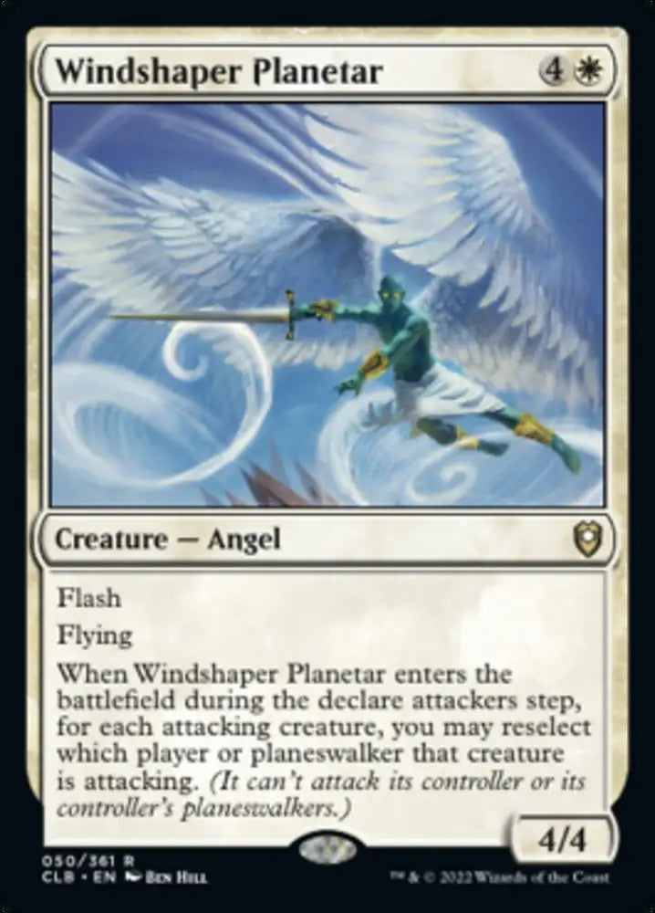 Windshaper Planetar [Commander Legends: Battle for Baldur’s Gate] - MTG Single