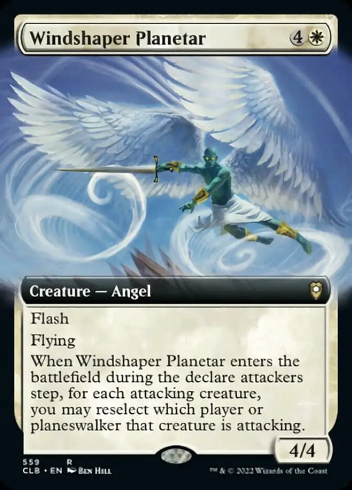 Windshaper Planetar (Extended Art) [Commander Legends: Battle for Baldur’s Gate] - MTG Single