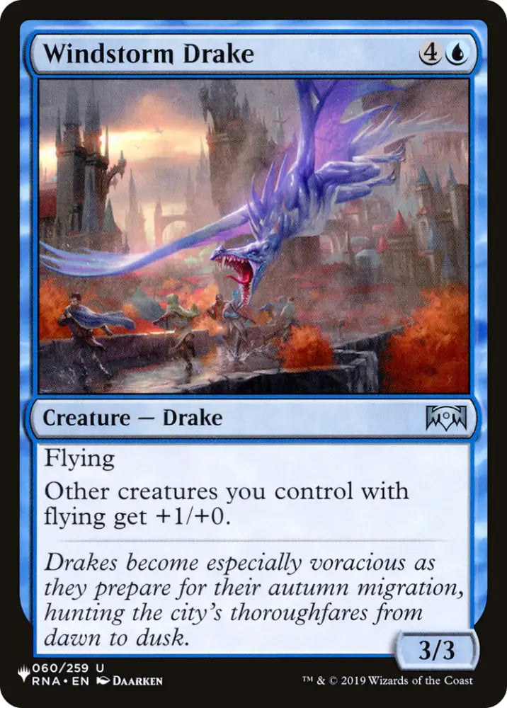 Windstorm Drake [The List] - MTG Single