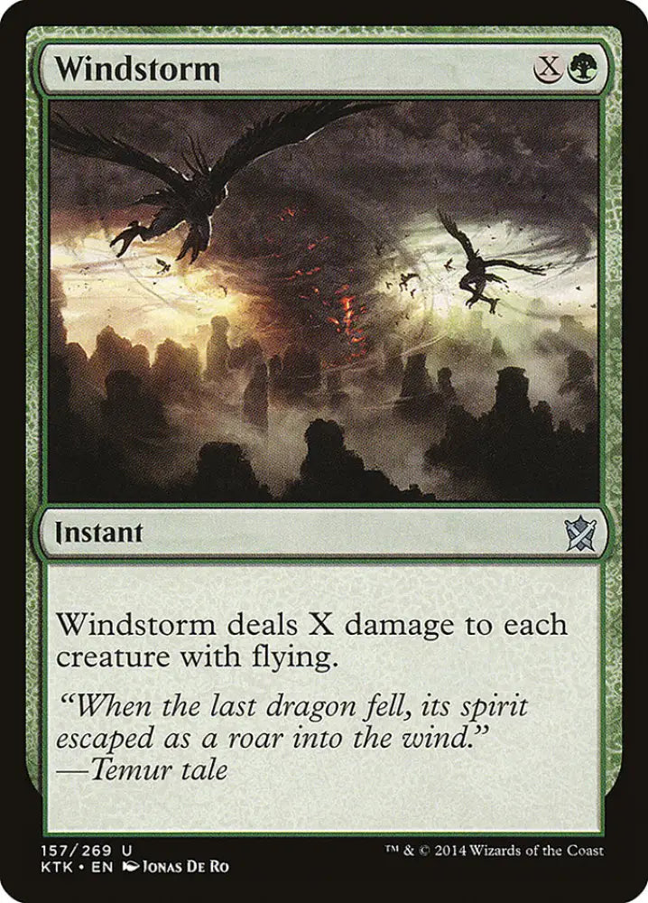 Windstorm [Khans of Tarkir] - MTG Single