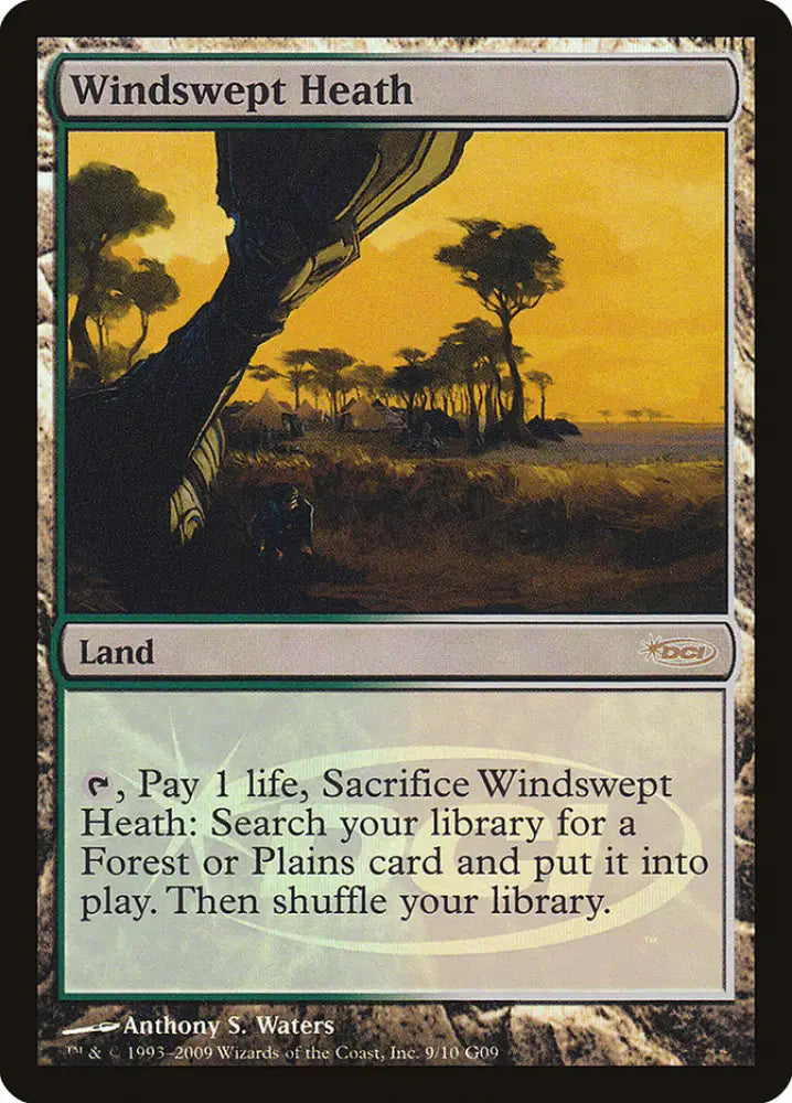 Windswept Heath [Judge Gift Cards 2009] - MTG Single