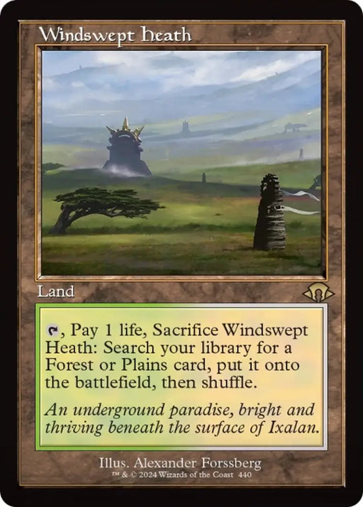 Windswept Heath (Retro) [Modern Horizons 3] - MTG Single