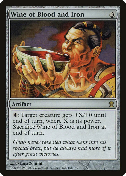 Wine of Blood and Iron [Saviors of Kamigawa] - MTG Single