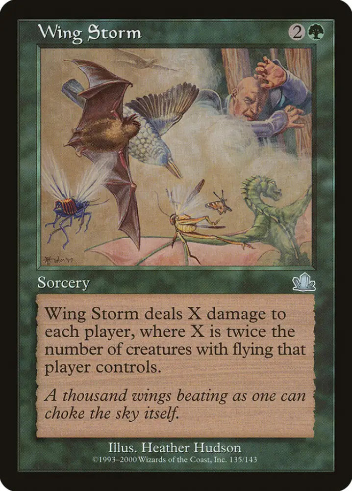 Wing Storm [Prophecy] - MTG Single