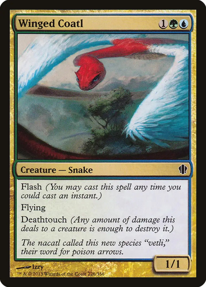 Winged Coatl [Commander 2013] - MTG Single