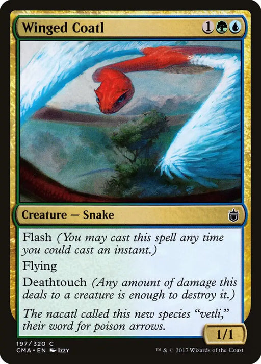 Winged Coatl [Commander Anthology] - MTG Single