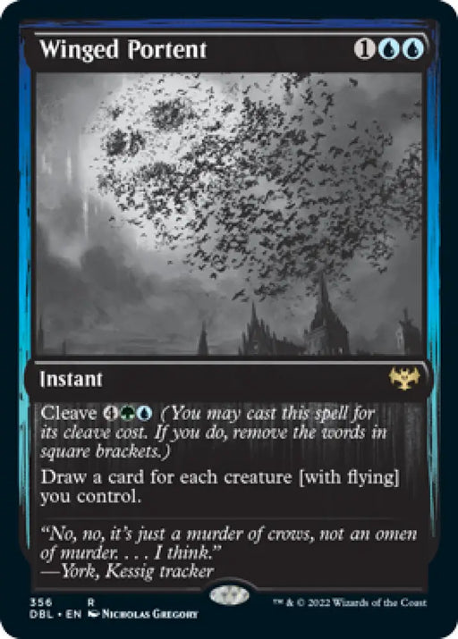 Winged Portent [Innistrad: Double Feature] - MTG Single