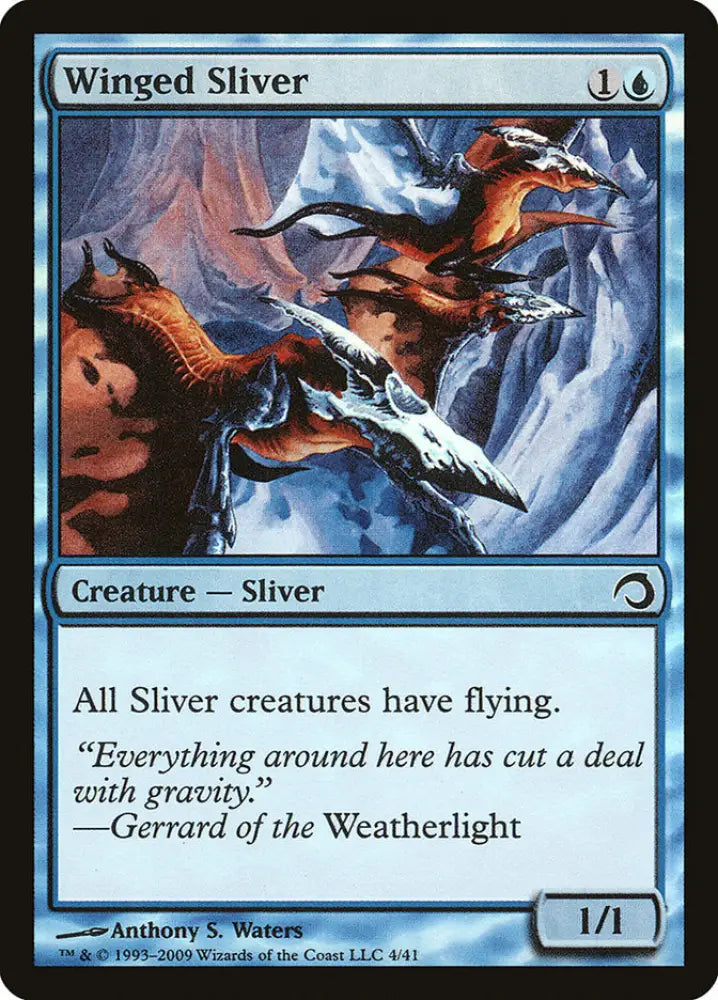 Winged Sliver [Premium Deck Series: Slivers] - MTG Single