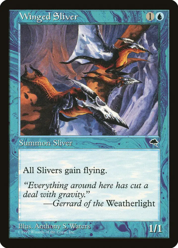 Winged Sliver [Tempest] - MTG Single