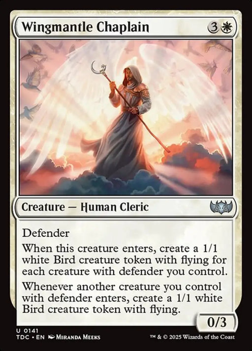 Wingmantle Chaplain (141) [Tarkir: Dragonstorm Commander]