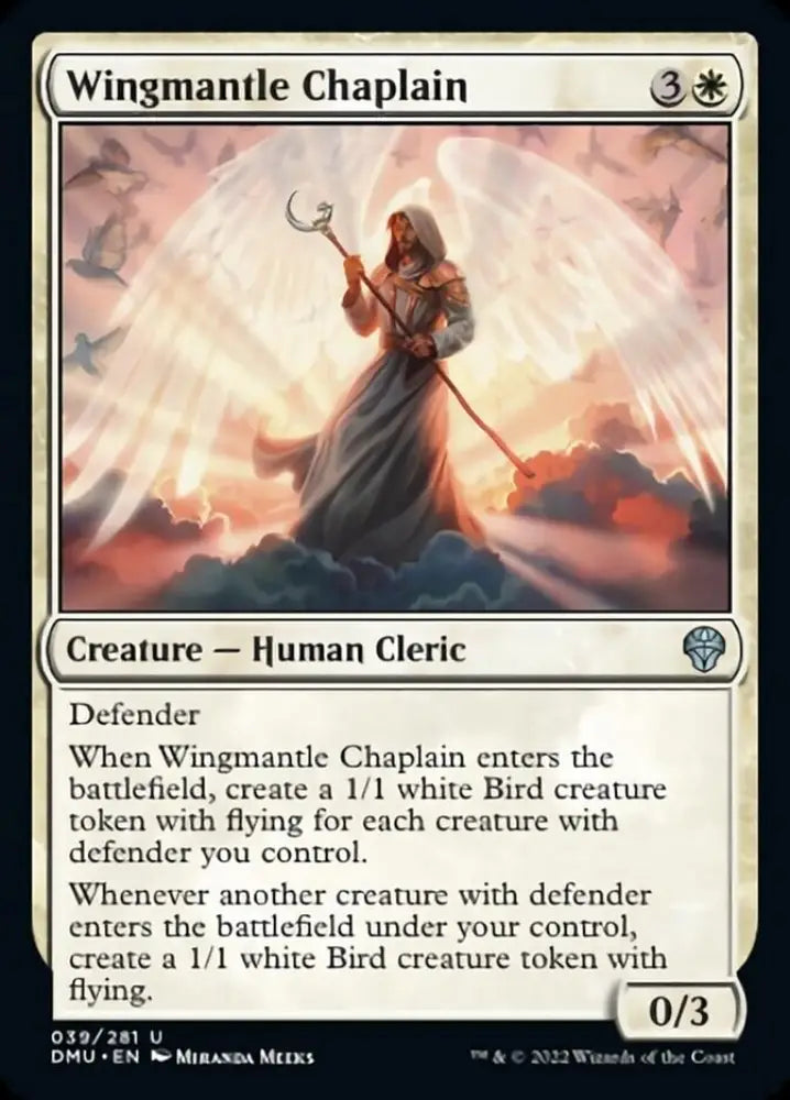 Wingmantle Chaplain [Dominaria United] - MTG Single