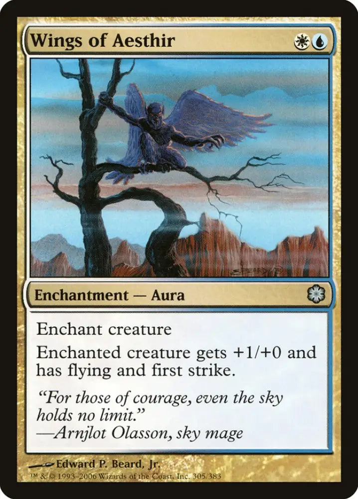 Wings of Aesthir [Coldsnap Theme Decks] - MTG Single