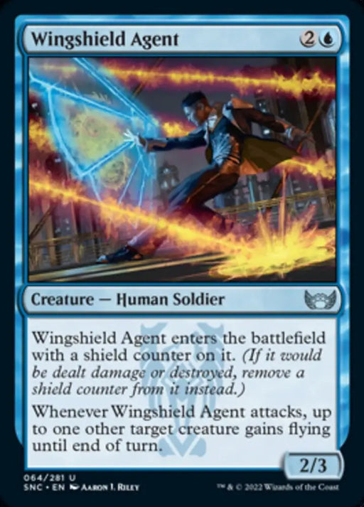 Wingshield Agent [Streets of New Capenna] - MTG Single