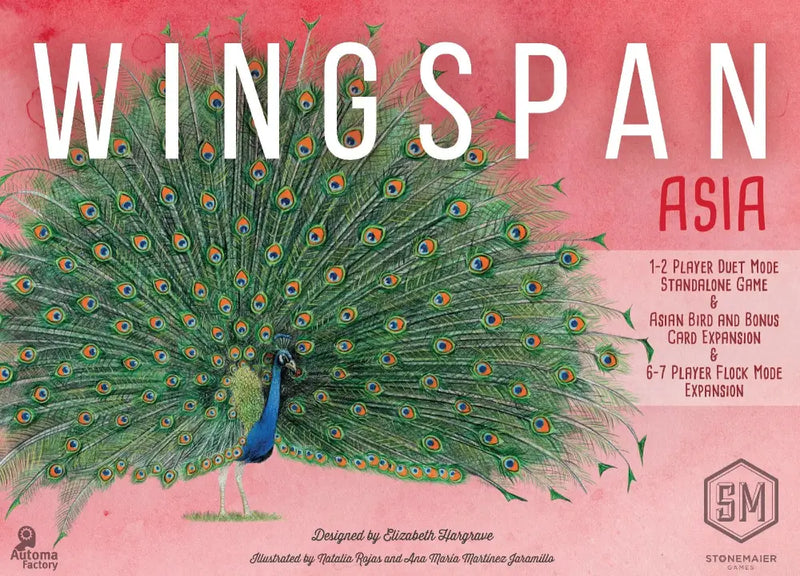 Wingspan Asia Expansion (EN) - Board Games