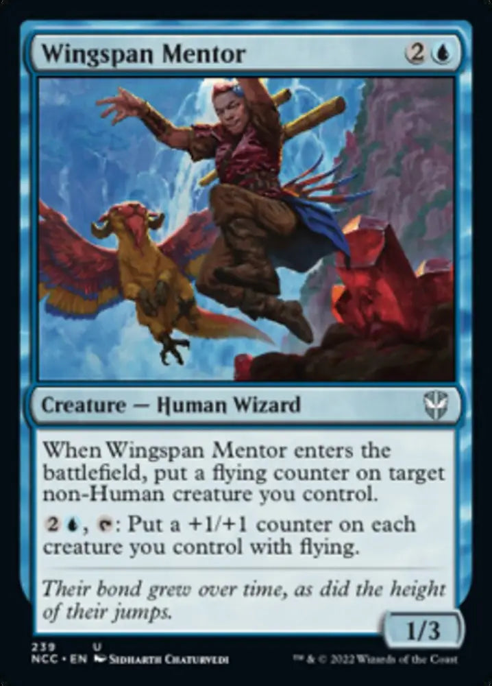 Wingspan Mentor [Streets of New Capenna Commander] - MTG Single