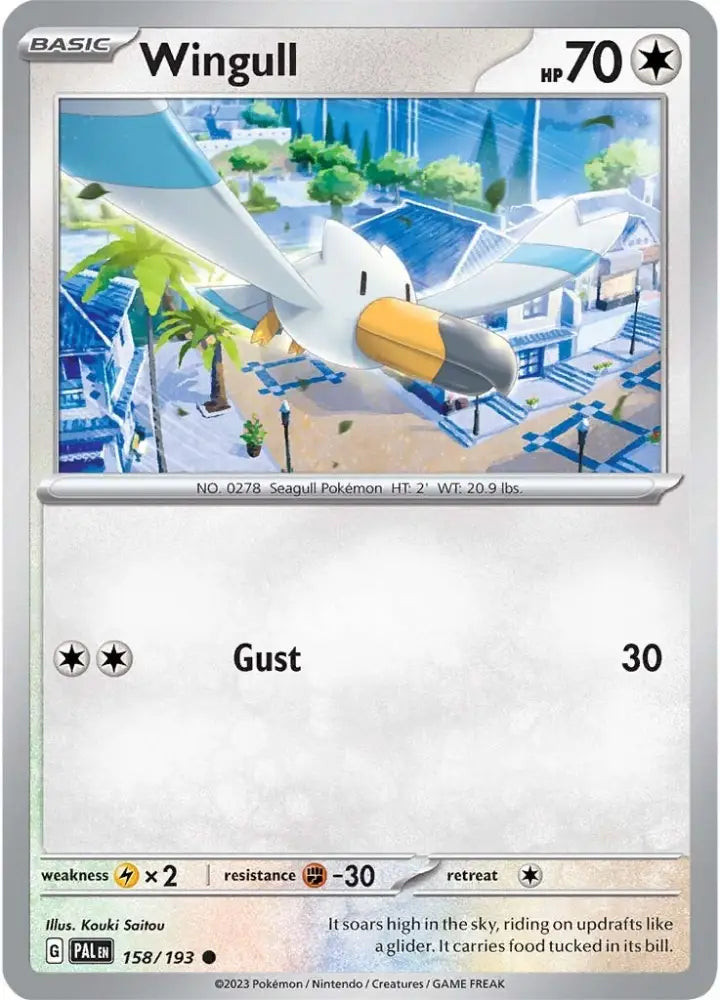 Wingull (158/193) [Scarlet & Violet: Paldea Evolved] - Pokemon Single