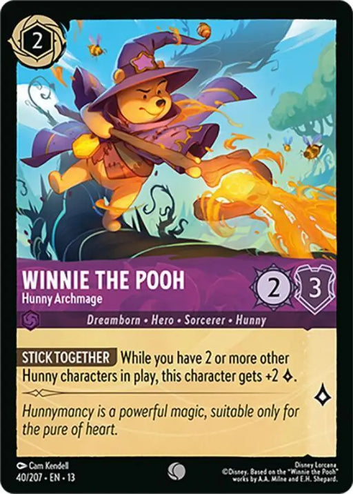 Winnie the Pooh - Hunny Archmage (40/204) [Attack of the Vine!]