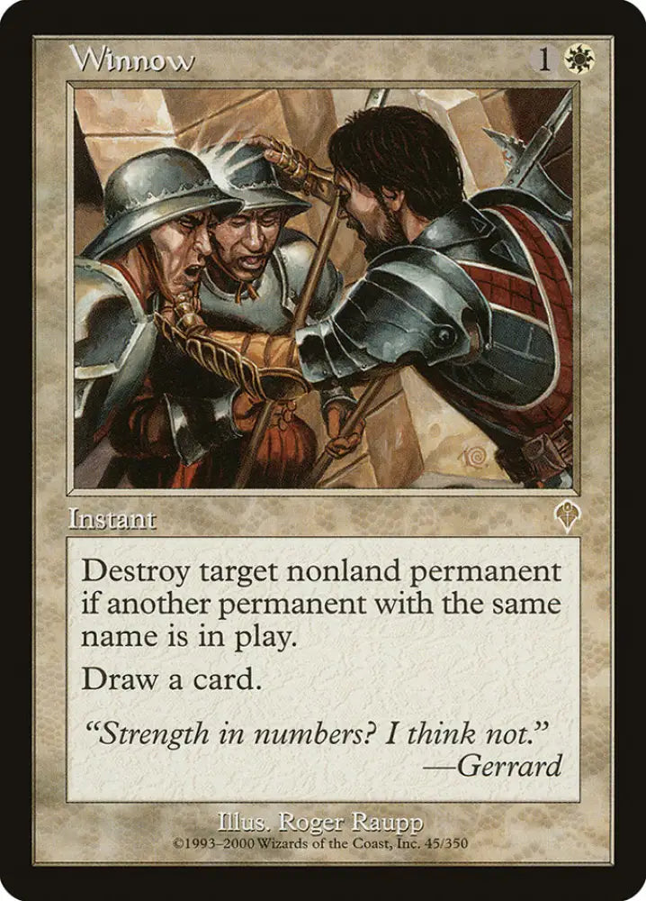 Winnow [Invasion] - MTG Single