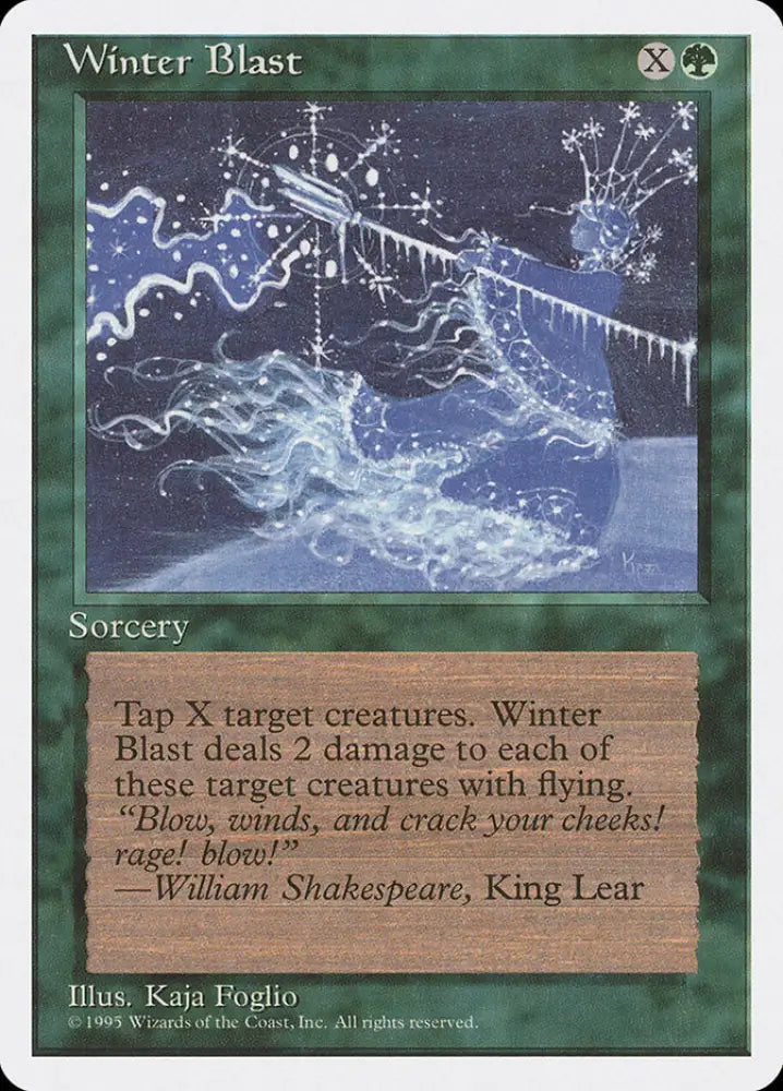 Winter Blast [Fourth Edition] - MTG Single