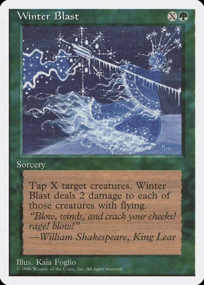 Winter Blast [Introductory Two-Player Set] - MTG Single