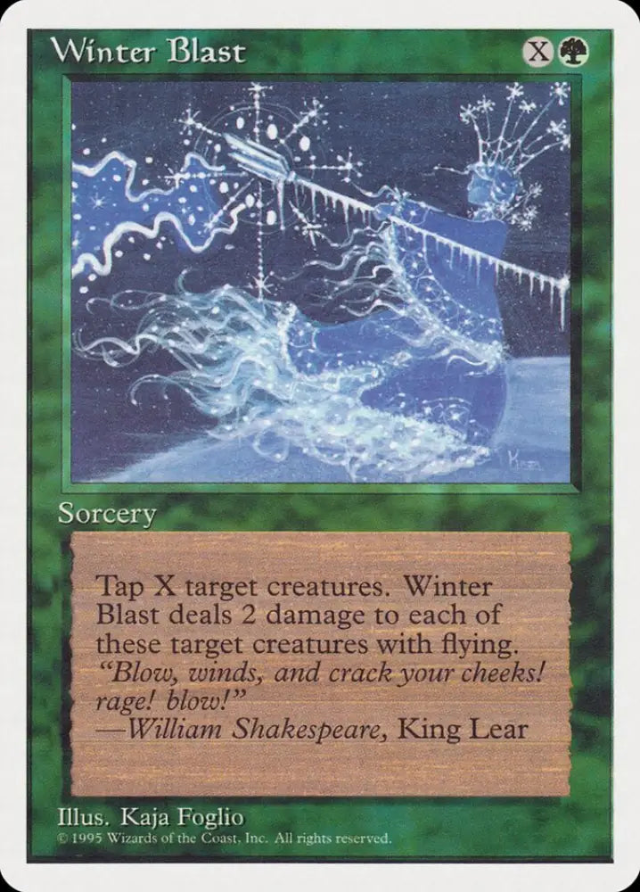 Winter Blast [Rivals Quick Start Set] - MTG Single