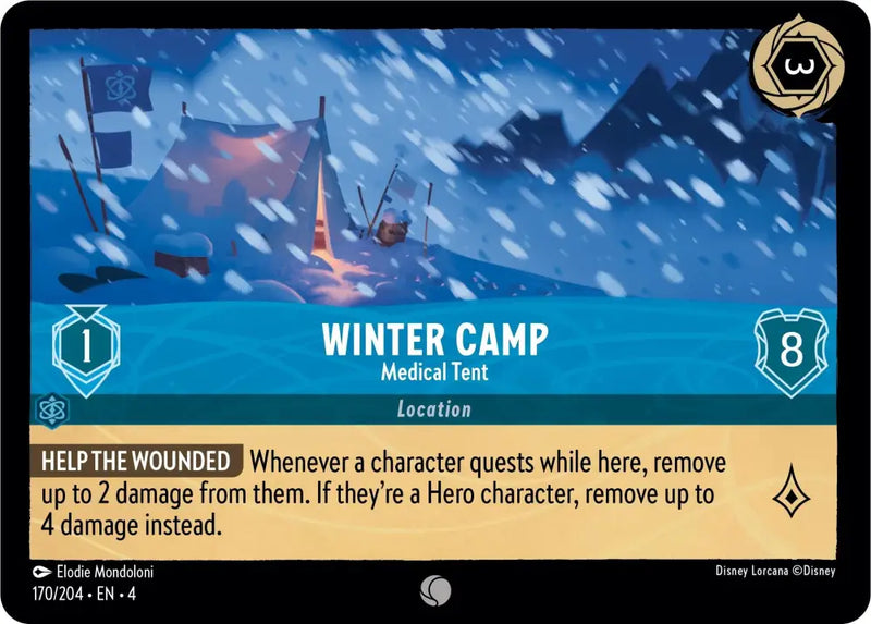 Winter Camp - Medical Tent (170/204) [Ursula’s Return] - Lorcana Single