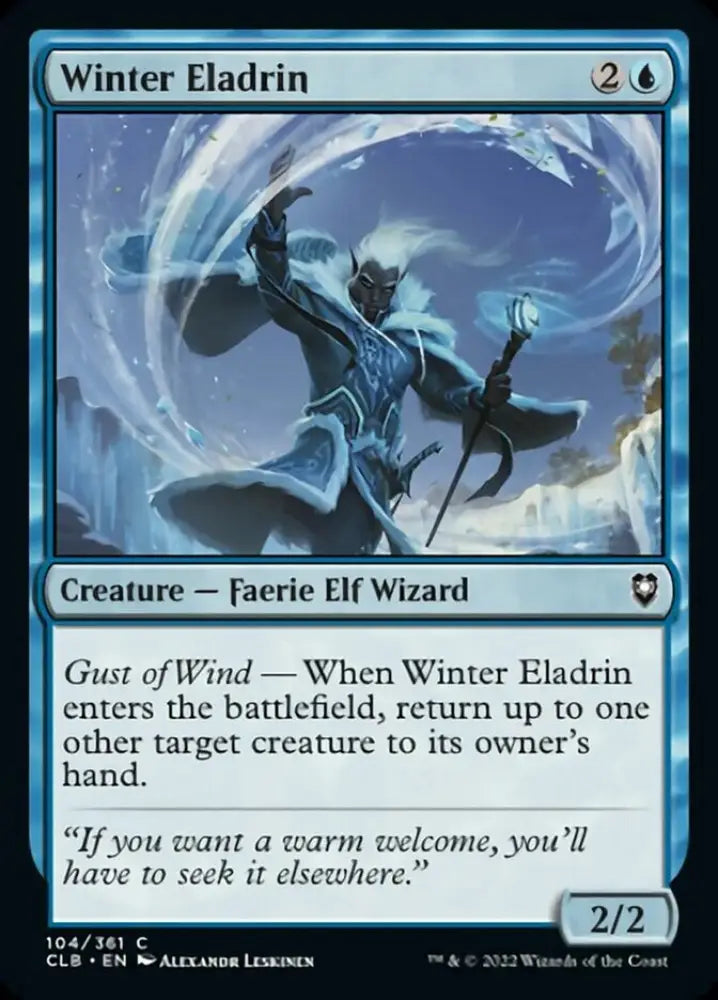 Winter Eladrin [Commander Legends: Battle for Baldur’s Gate] - MTG Single