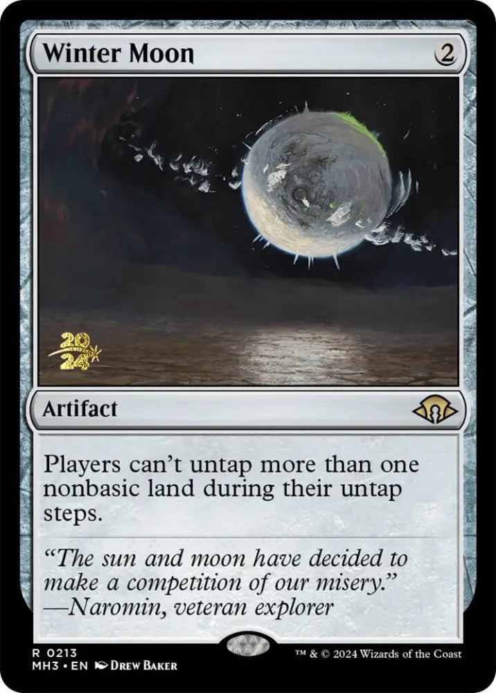 Winter Moon [Modern Horizons 3 Prerelease Promos] - MTG Single