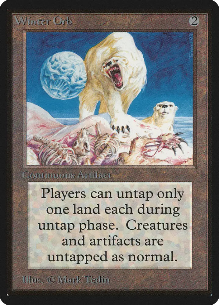 Winter Orb [Beta Edition] - MTG Single