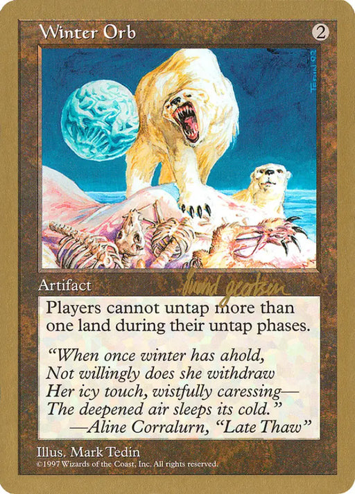 Winter Orb (Svend Geertsen) [World Championship Decks 1997] - MTG Single