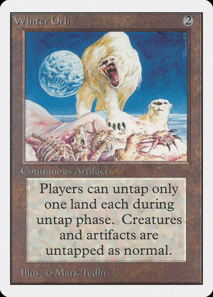Winter Orb [Unlimited Edition] - MTG Single