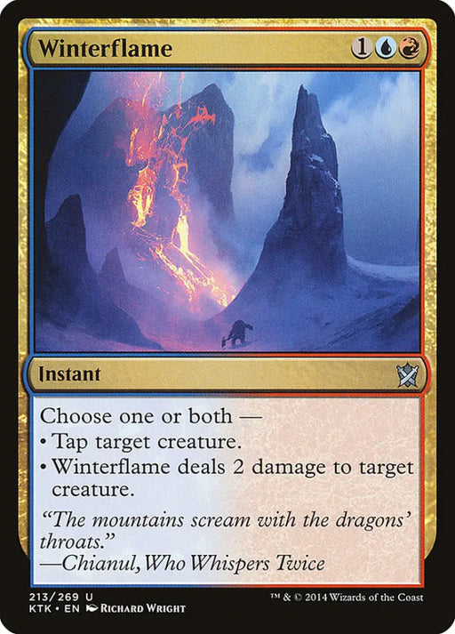 Winterflame [Khans of Tarkir] - MTG Single