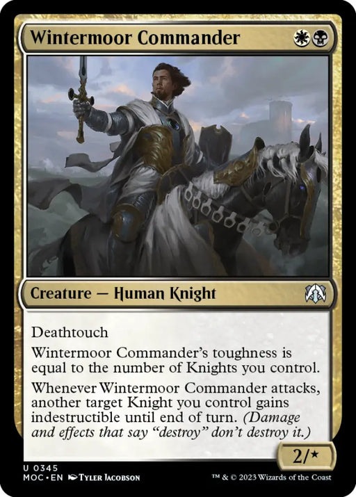Wintermoor Commander [March of the Machine Commander] - MTG Single