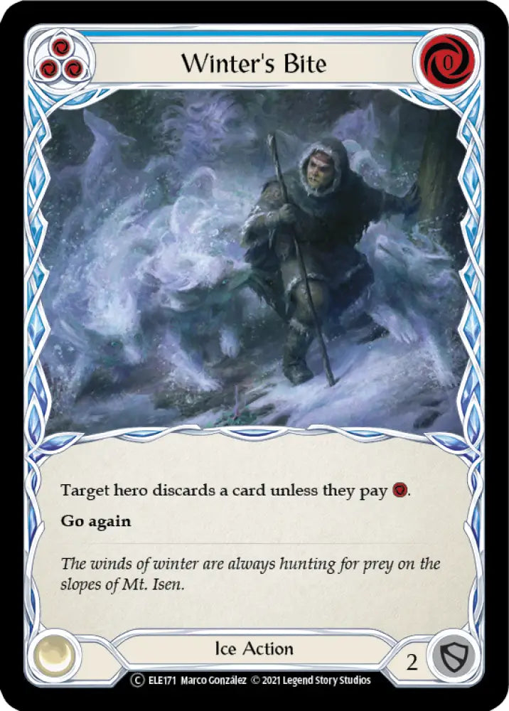 Winter’s Bite (Blue) [Tales of Aria Unlimited] Unlimited Normal - Flesh And Blood Single