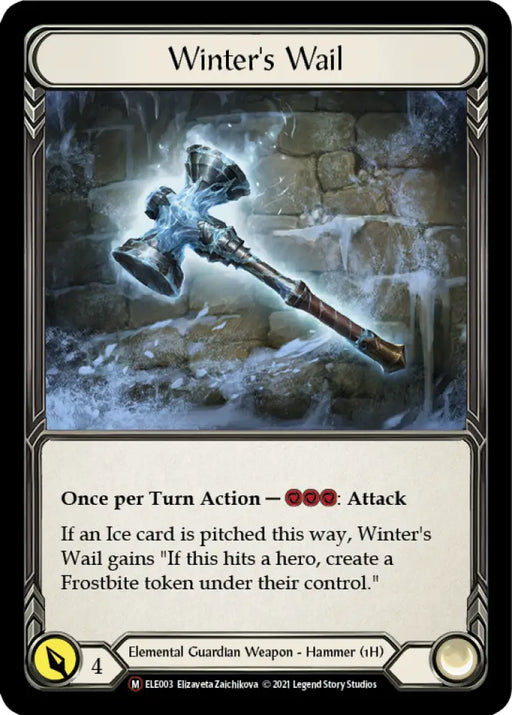 Winter’s Wail [Tales of Aria Unlimited] Unlimited Normal - Flesh And Blood Single