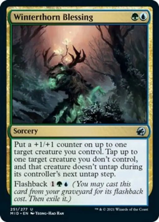 Winterthorn Blessing [Innistrad: Midnight Hunt] - MTG Single