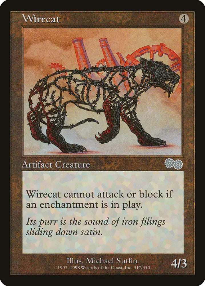 Wirecat [Urza’s Saga] - MTG Single