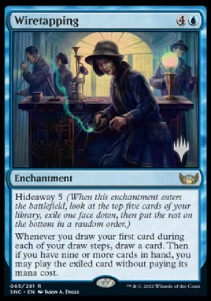Wiretapping (Promo Pack) [Streets of New Capenna Promos] - MTG Single