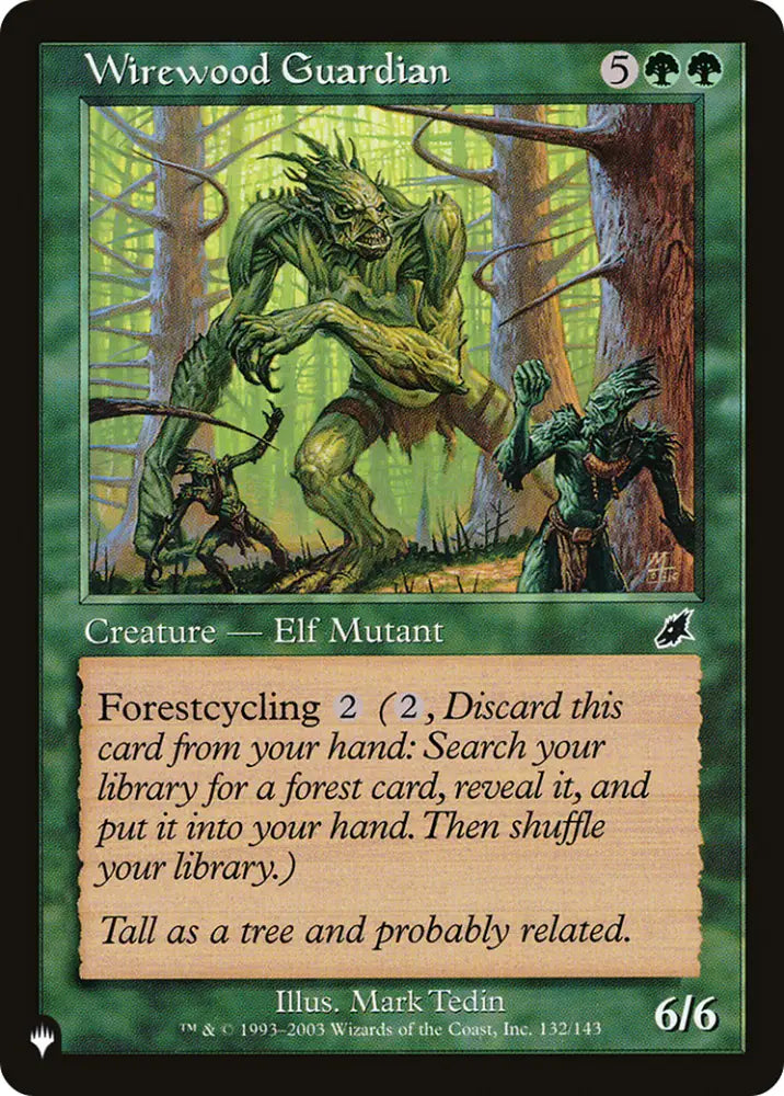 Wirewood Guardian [The List] - MTG Single