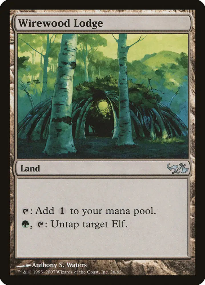 Wirewood Lodge [Duel Decks: Elves vs. Goblins] - MTG Single