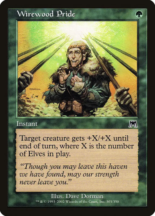 Wirewood Pride [Onslaught] - MTG Single