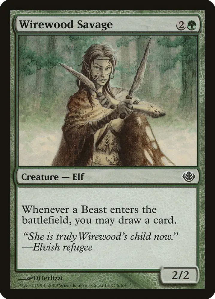 Wirewood Savage [Duel Decks: Garruk vs. Liliana] - MTG Single