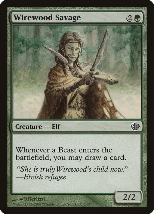 Wirewood Savage [Duel Decks: Garruk vs. Liliana] - MTG Single