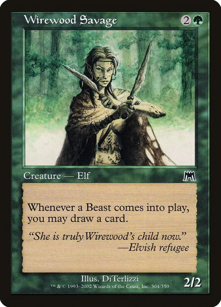 Wirewood Savage [Onslaught] - MTG Single