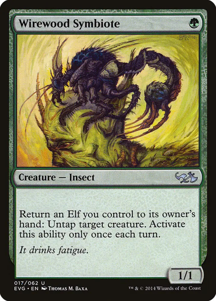 Wirewood Symbiote (Elves vs. Goblins) [Duel Decks Anthology] - MTG Single
