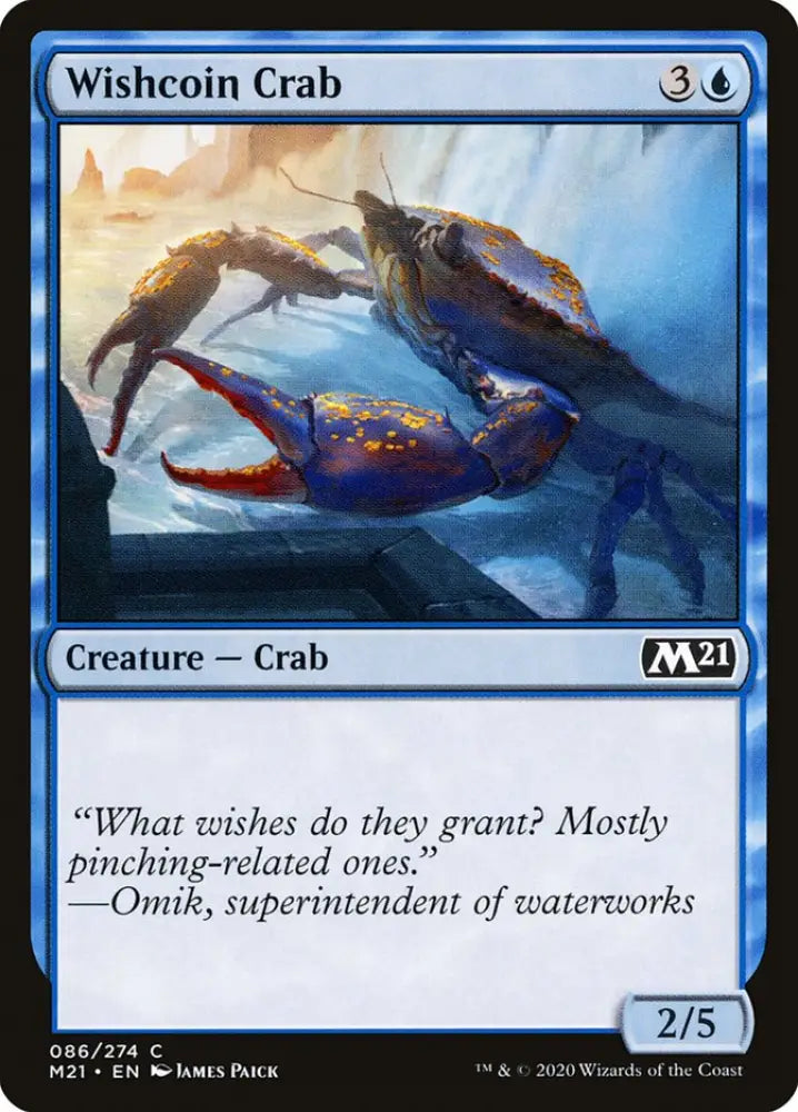 Wishcoin Crab [Core Set 2021] - MTG Single